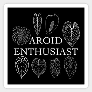 Aroid Enthusiast Sticker